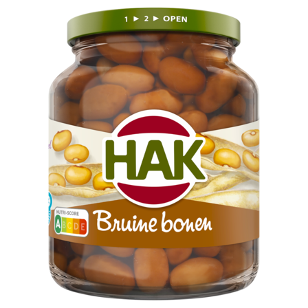 Hak Bruine Bonen 370 g