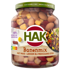 Hak Bonenmix met Mais 370 g