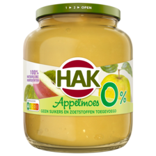 Hak Appelmoes 0% 700 g