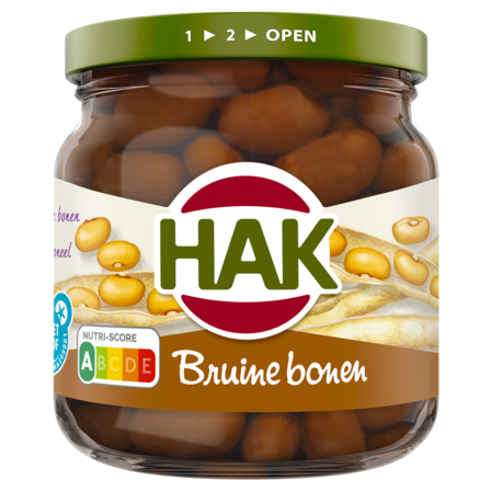 Hak Bruine Bonen 210 g