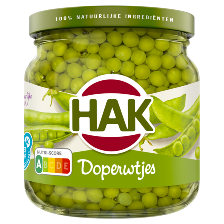 Hak Doperwtjes fijn