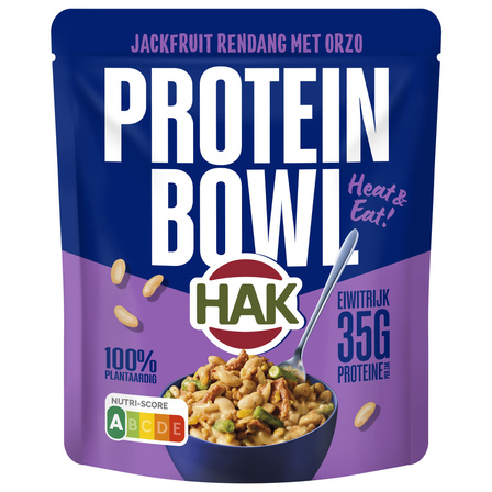 Hak Jackfruit rendang protein bowl