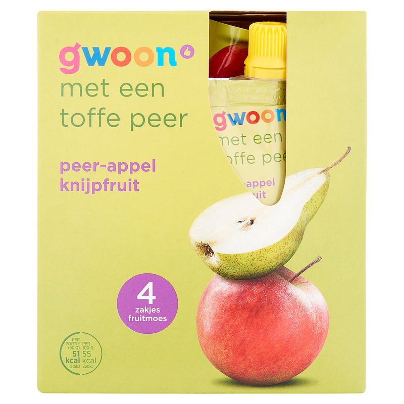G'woon knijpfruit peer appel 4