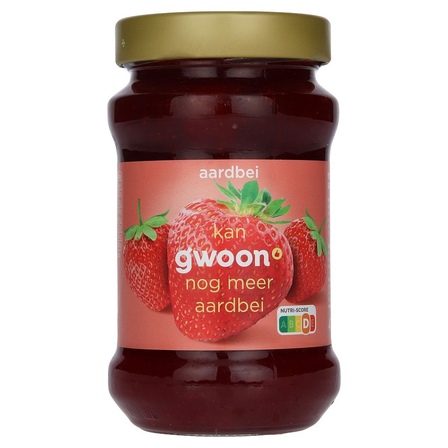 g'woon Aardbei Extra Jam