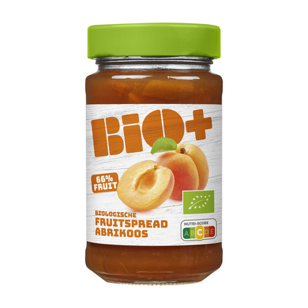 Bio+ Abrikozen Fruitspread