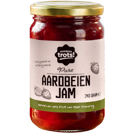 Noordertrots Jam Aardbeien