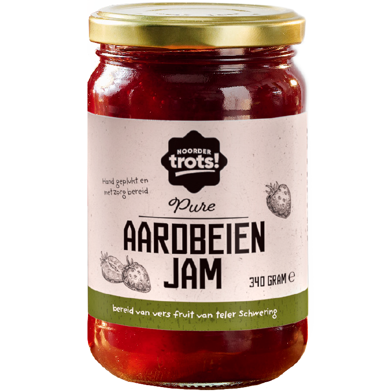 Noordertrots Jam Aardbeien