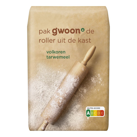 g'woon Volkorentarwemeel