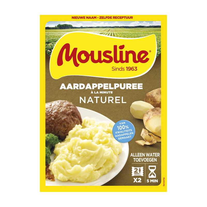 Mousline Aardappelpuree à la Minute Naturel