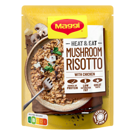 Maggi Heat & Eat Mushroom Risotto