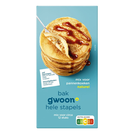 g'woon Pannenkoekenmix Naturel