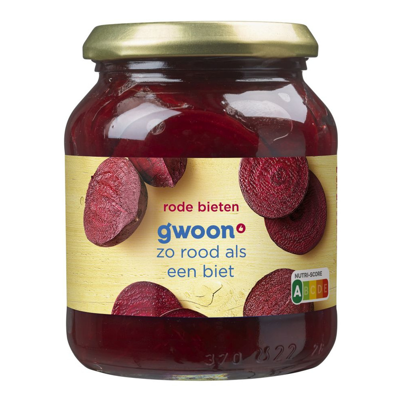 G'woon rode bieten 340gr pt