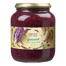 g'woon Rode Kool met Appel