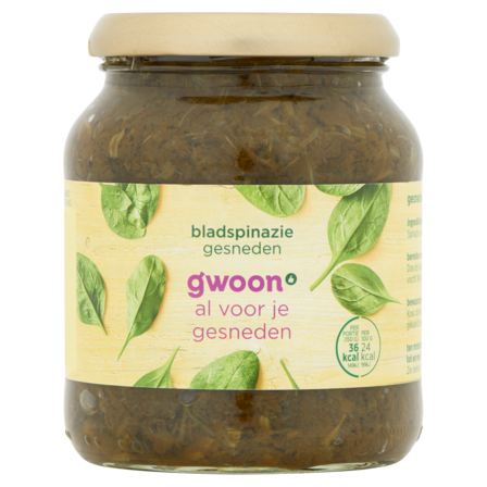 g'woon Bladspinazie Gesneden 330 g