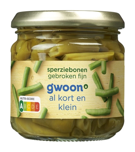 g'woon Sperziebonen Gebroken Fijn