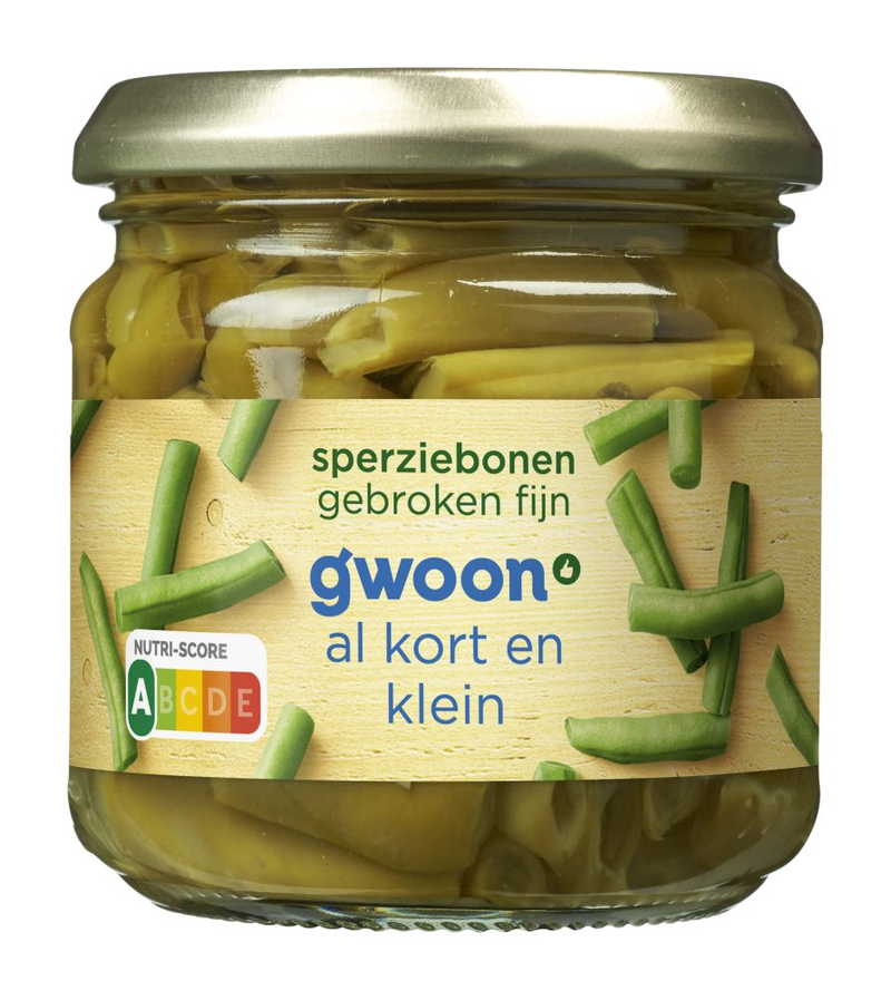 G'woon Sperziebonen Gebroken Fijn