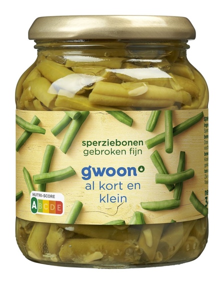 g'woon Sperziebonen Gebroken Fijn