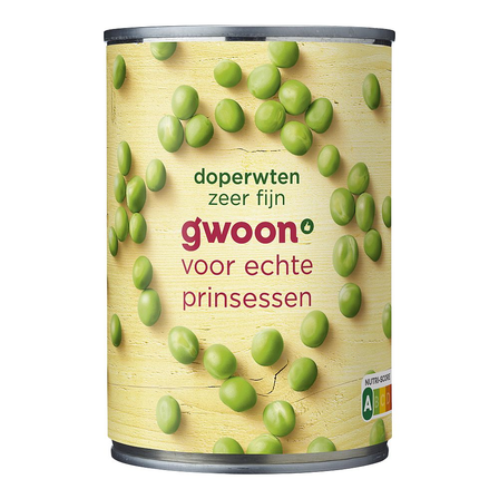 g'woon Doperwten