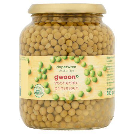 g'woon Doperwten Extra Fijn