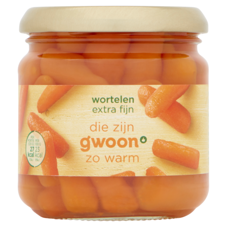 g'woon Wortelen Extra Fijn
