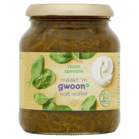 g'woon Room Spinazie 330 g