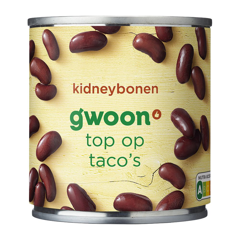 G'woon kidneybonen 200gr bl