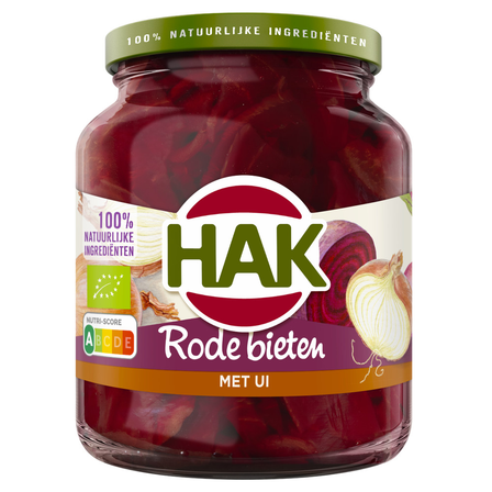 Hak Rode bieten met ui