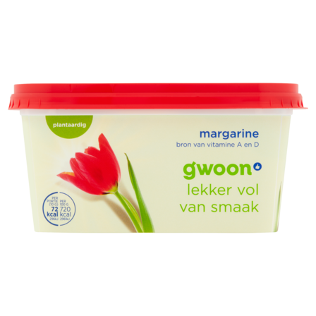 g'woon Margarine Plantaardig 500 g