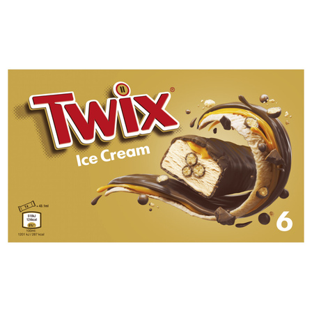 Twix IJs - 6 Stuks