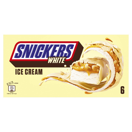 Snickers white ice cream