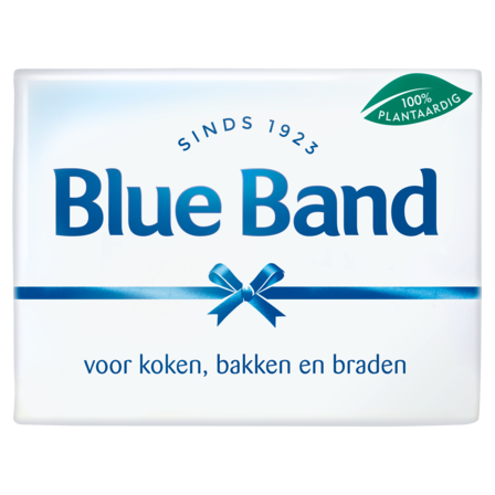 Blue Band voor Koken, Bakken en Braden Vegan en 100% Plantaardig Wikkel 250 g