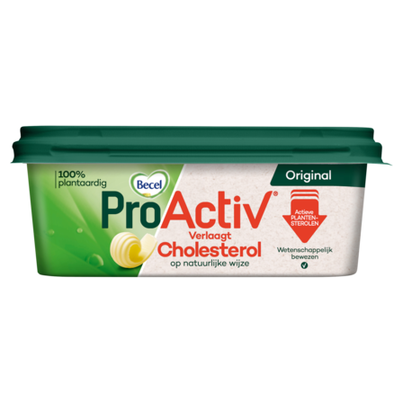 Becel ProActiv Margarine Vegan met Plantensterolen Kuip 250 g