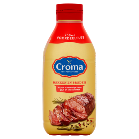 Croma Bakken en Braden Vloeibare Bakboter Voordeelfles 750 ml