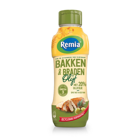 Remia olijf bakken en braden