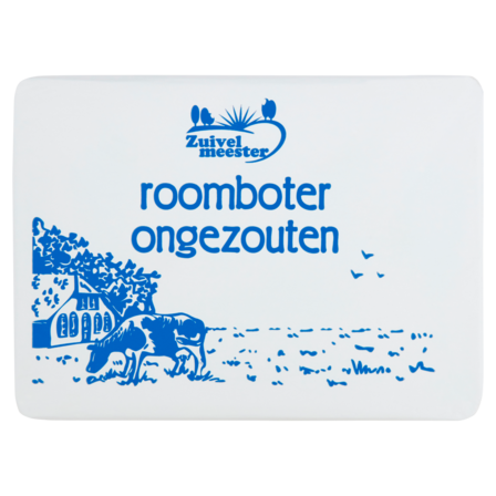 Zuivelmeester Roomboter Ongezouten 250 g