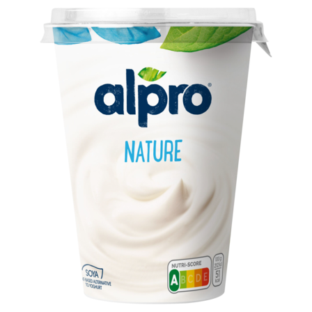 Alpro Plantaardige Variatie op Yoghurt Naturel 500 g