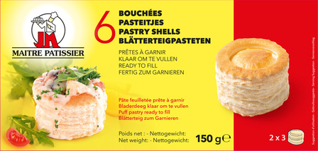 Maitre Patissier Pasteitjes  6 stuks