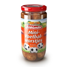 Böklunder voetbalworstjes