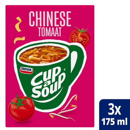 Unox Cup-a-Soup Chinese Tomaat 3 x 175 ml