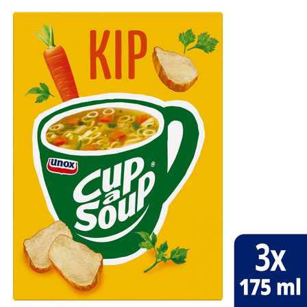 Unox Cup-a-Soup Kip 3 x 175 ml