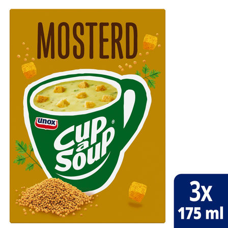 Unox Cup-a-Soup Mosterd 3 x 175ml