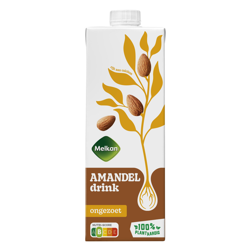 Melkan drink almond ongz 1l
