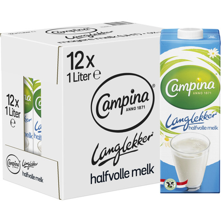 Campina Halfvolle Melk Lang Lekker