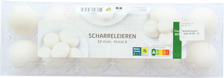 Scharreleieren  Wit M/L