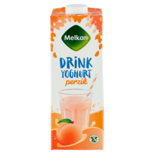 Melkan Drinkyoghurt Perzik 1 L
