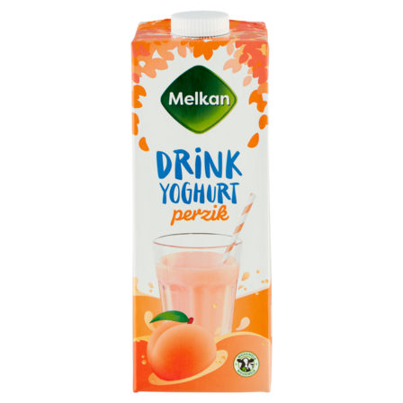 Melkan Drinkyoghurt Perzik 1 L