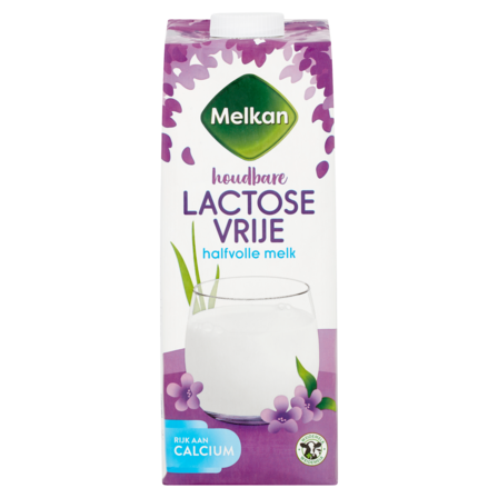 Melkan Houdbare Lactosevrije Halfvolle Melk 1 L