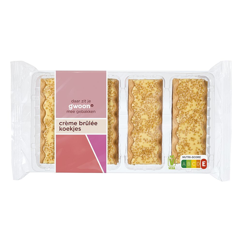 G'woon creme brulee koekjes 200gr.