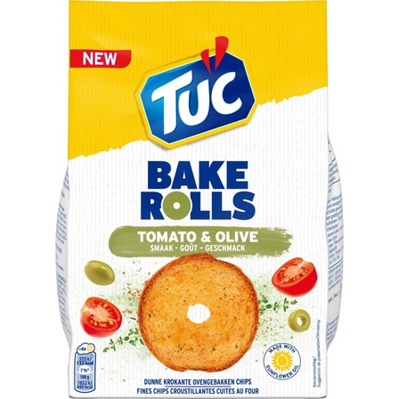 Tuc Bakerolls Tomaat Olijf