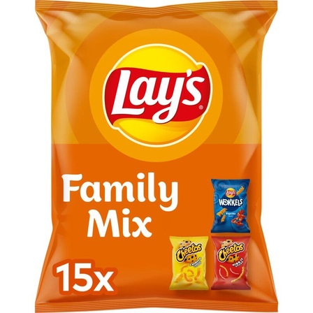 Lay's Family Mix  Chipito, Nibbit Sticks en Wokkels